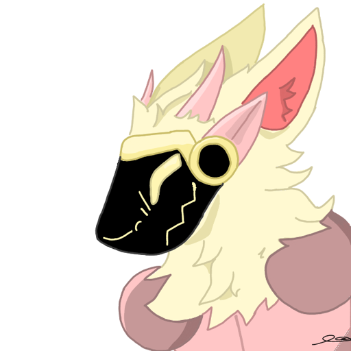 yellow and peach pink protogen 
